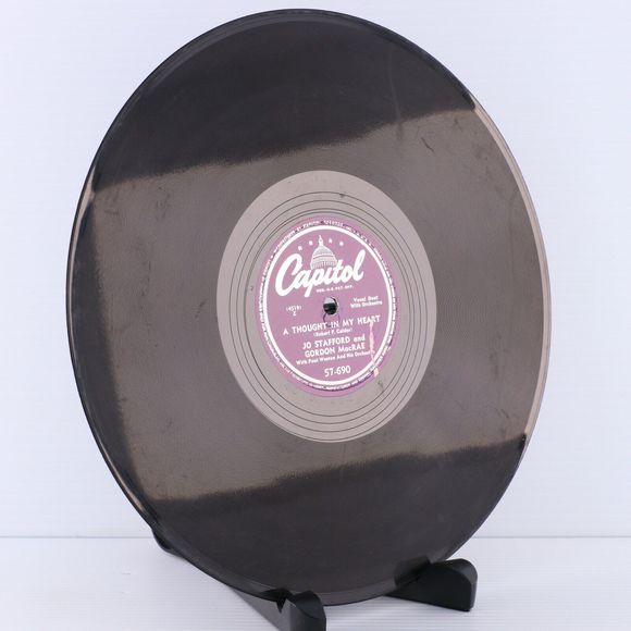 Jo Stafford, Gordon MacRae - Whispering Hope 1949 Polka 10" 78 rpm Record 57-690 - Picture 11 of 16